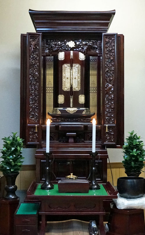 中古仏壇274 桜前開き仏壇電動 売約済 | 桜梅桃李.com