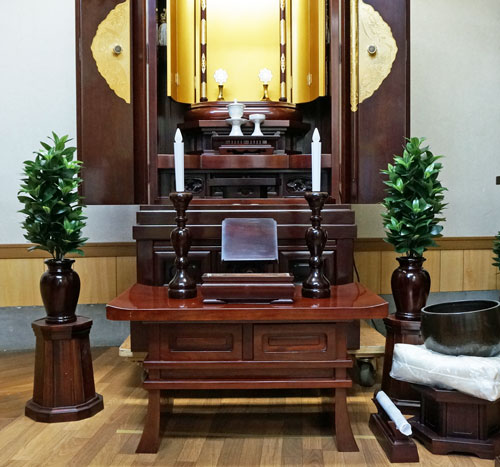 中古家具調仏壇373