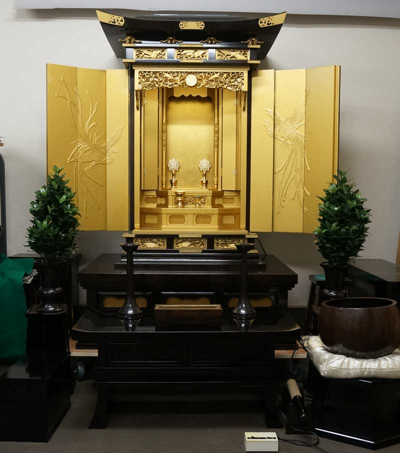 中古家具調仏壇371