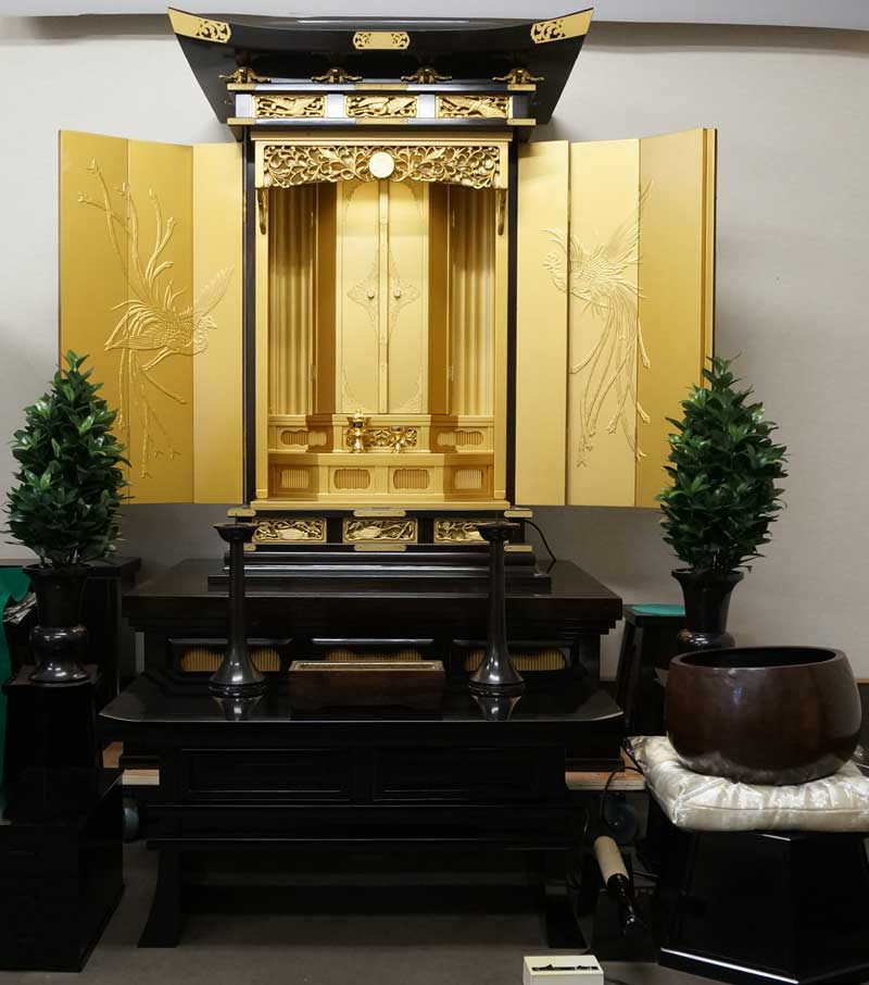 中古家具調仏壇371