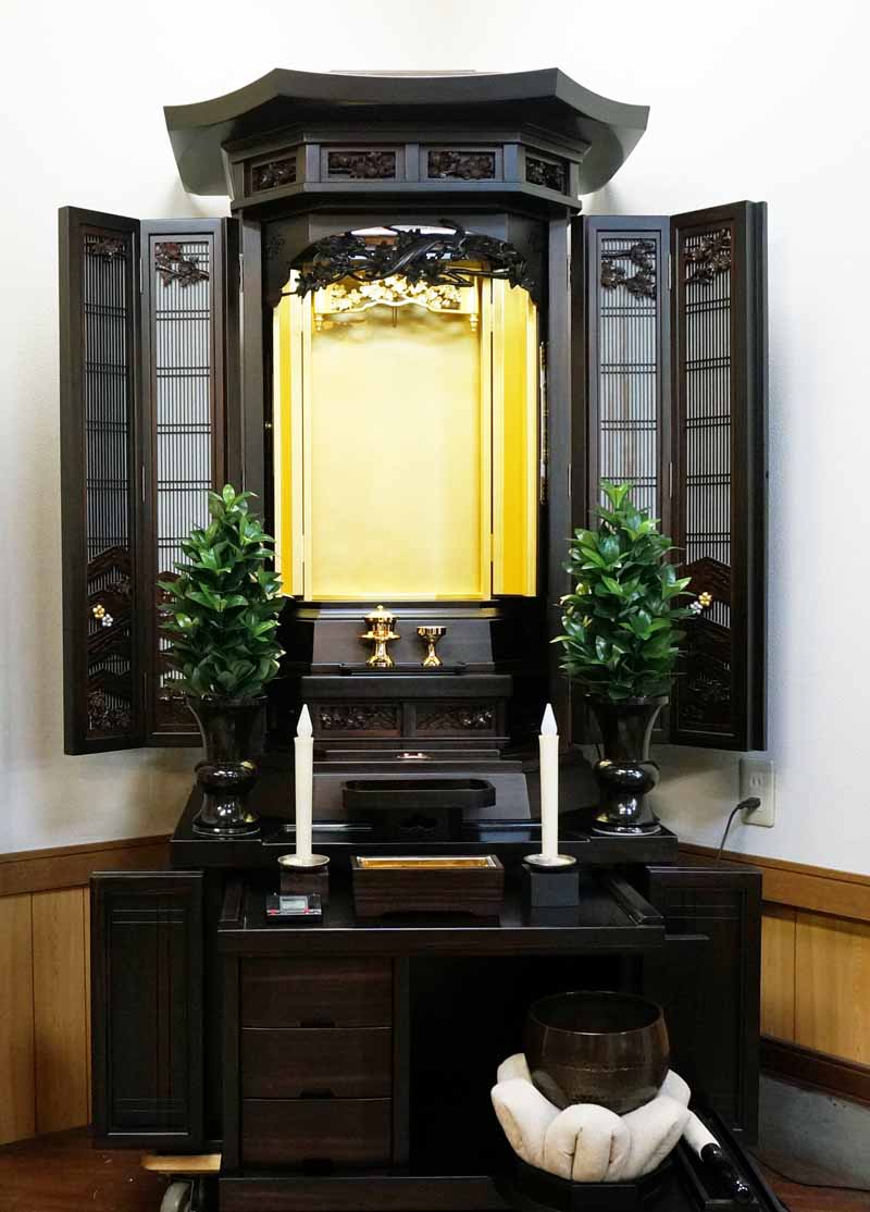 中古家具調仏壇378