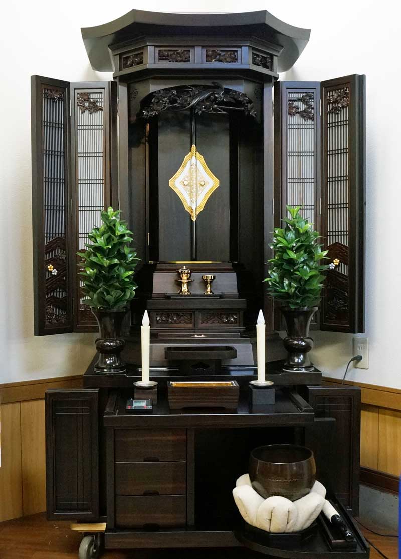 中古家具調仏壇378