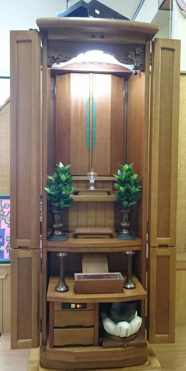 創価学会 家具調中古仏壇 535 | 桜梅桃李.com