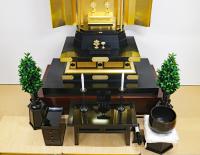 創価学会 個人会館で使用 中古仏壇 1117 手動開閉