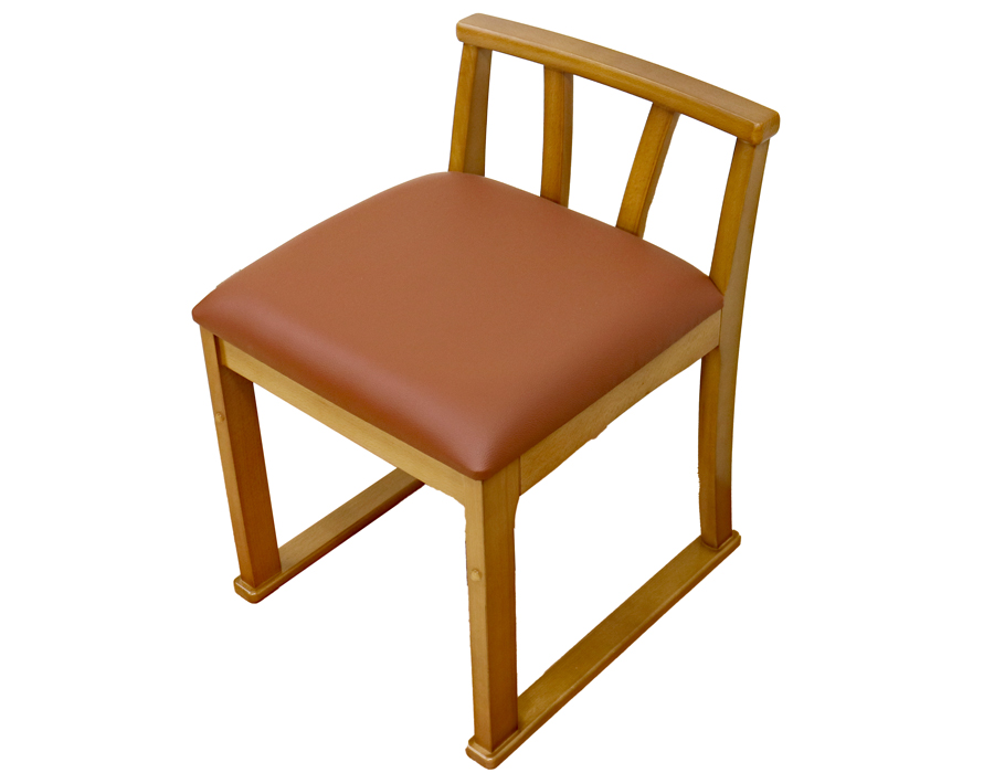 創価学会 イス付き家具調仏壇 「チャンス 椅子型」 ナラ:特装ご本尊様可